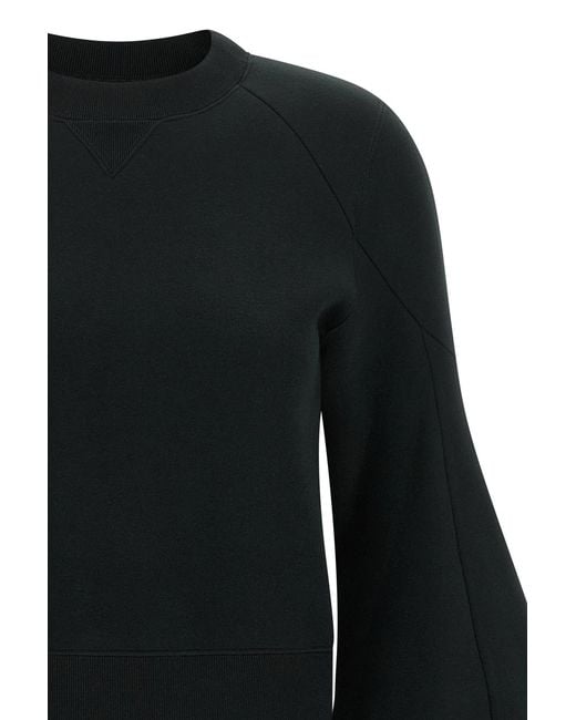 Sacai Black Balloon-Sleeve Sweatshirt