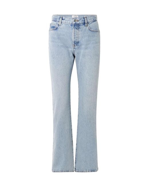 FRAME Blue Belt Loop Jeans