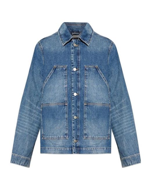 AllSaints Blue Mukesh Jacket for men