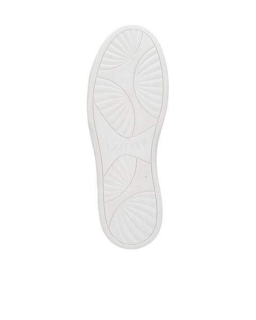 Lanvin White Ddb0 Low-Top Sneakers