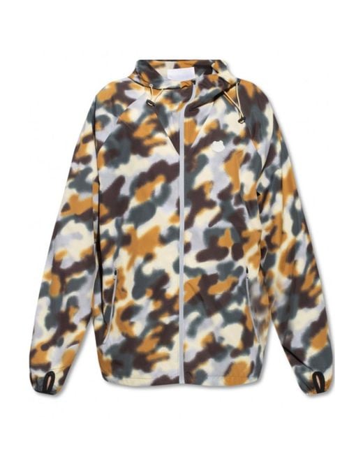 KENZO White Hooded Casual Jacket for men