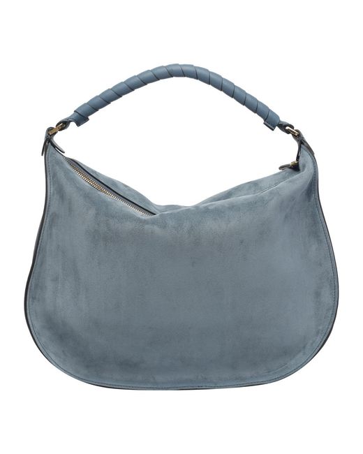 Chloé Blue Chloé Marcie Medium Shoulder Bag