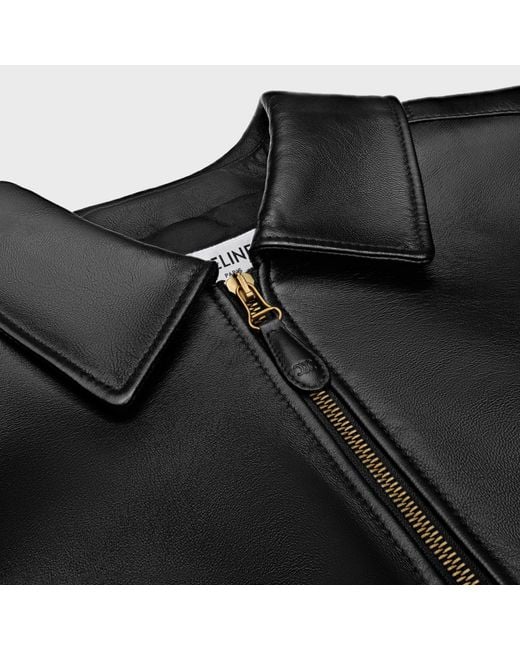 Céline Black Aviator Blouson Jacket