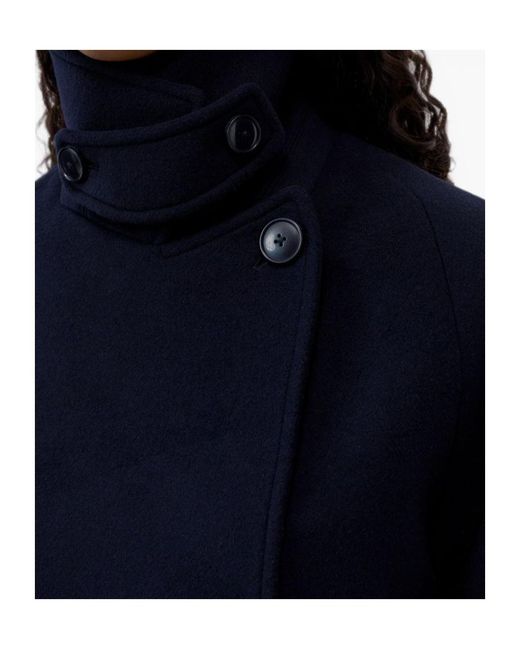 Closed Blue Caban Double-Breasted Jacket