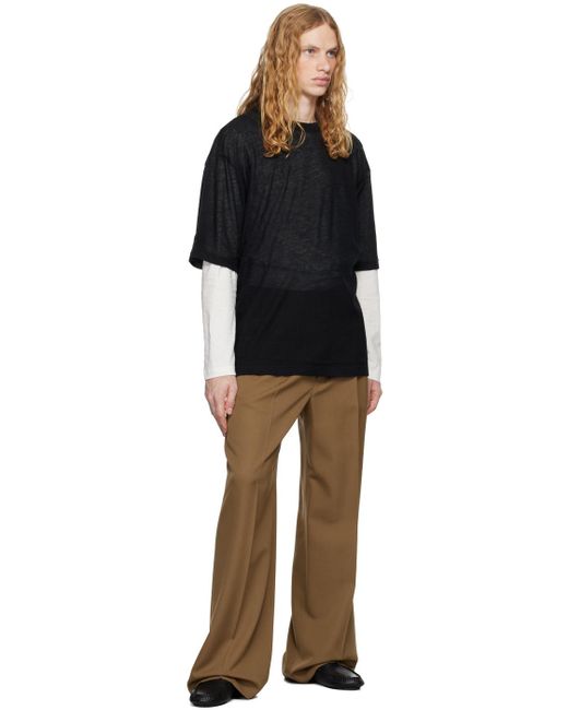 The Row Brown Holl Trousers for men