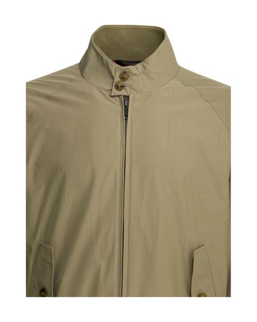 Baracuta Green Turtleneck Jacket for men