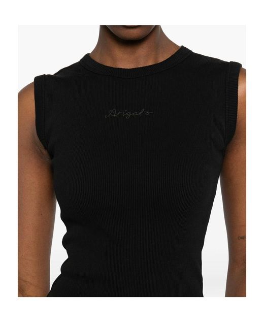 Axel Arigato Black Round-Neck Vest