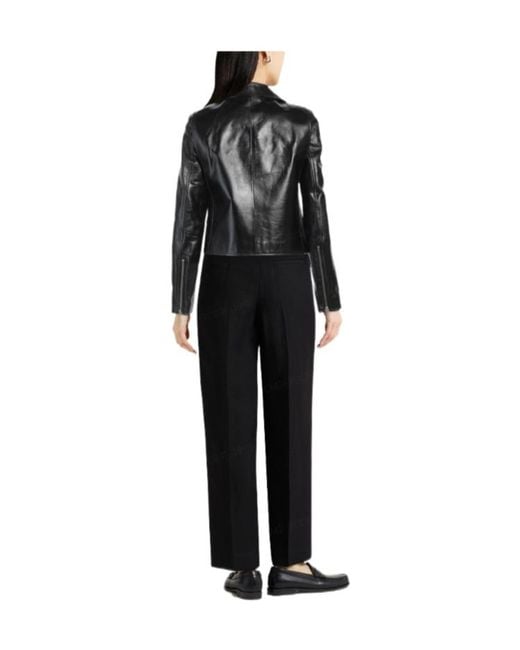 Tory Burch Black Jacket Calfskin