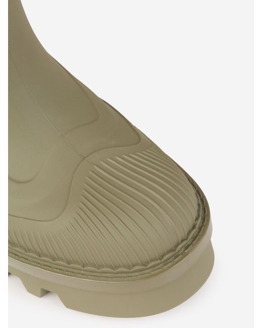 Chloé Green Round-Headed Short Boots