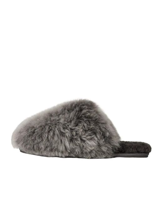 Ugg Gray Scuffette Chalet Slippers