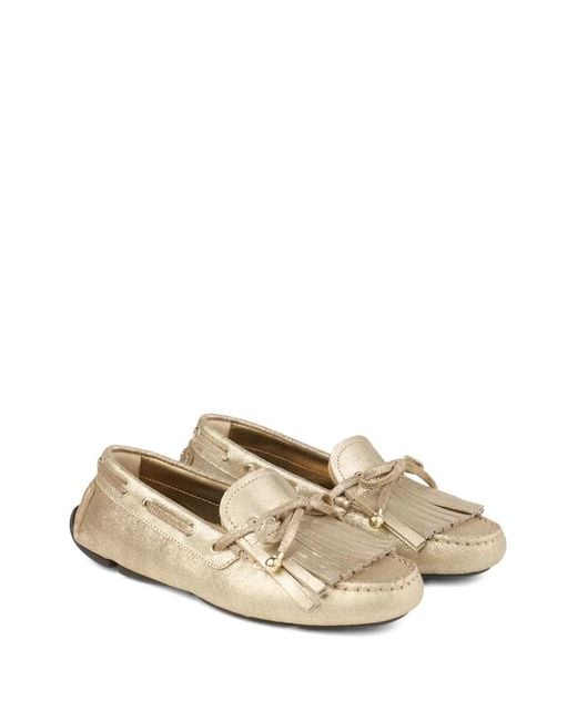 Jimmy Choo Natural Manon Loafers