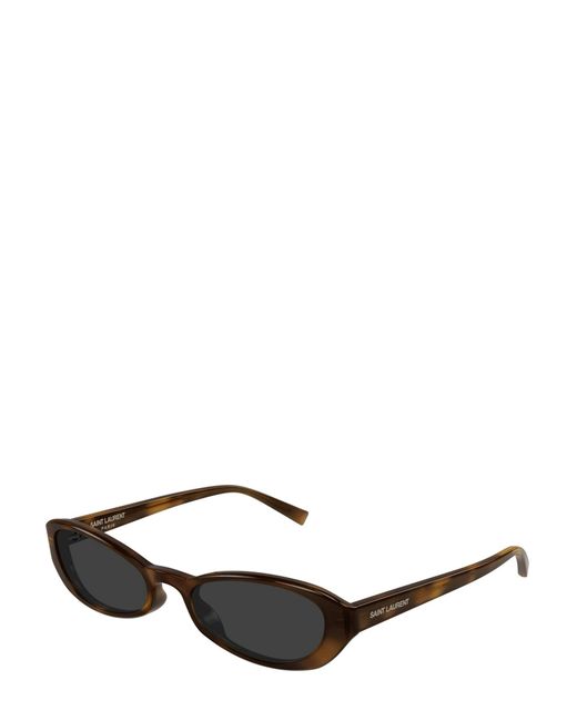 Saint Laurent Multicolor Eyewear Oval Frame Sunglasses