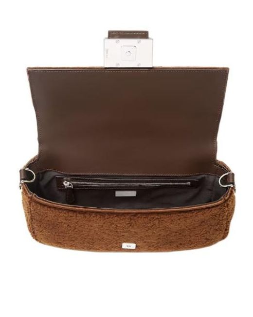 Fendi Brown Baguette Shoulder Bag for men