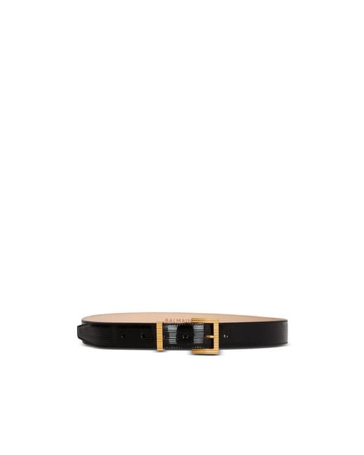 Balmain White Perfume Belt