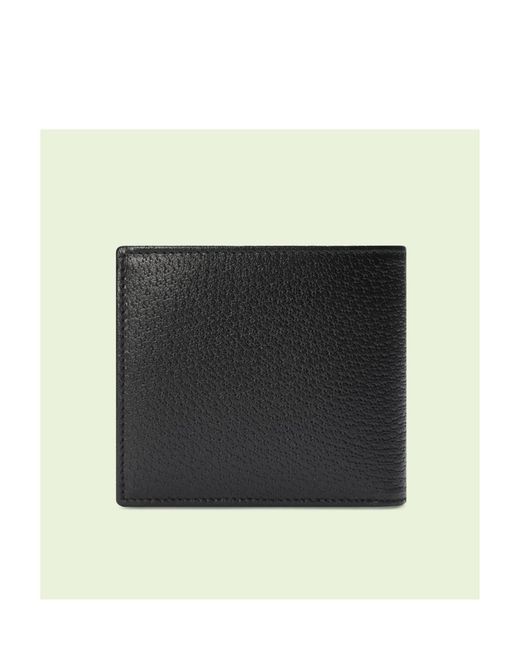 Gucci Black Horsebit Leather Bi-Fold Wallet for men