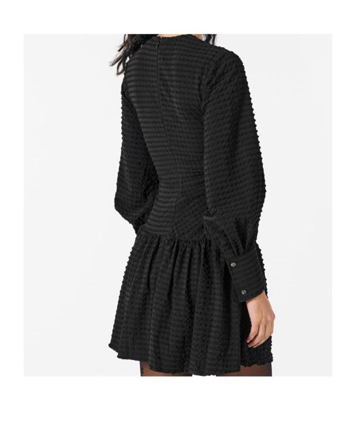 Ganni Black Gthrd Mini Drs Ld99