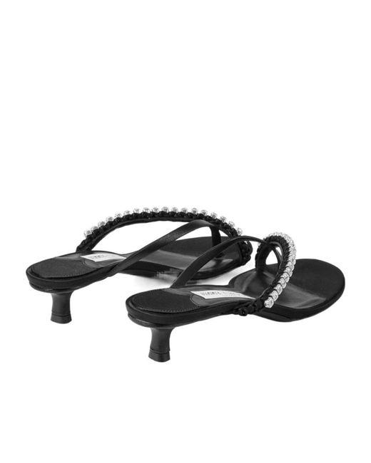 Jimmy Choo White Dila 35 Sandals