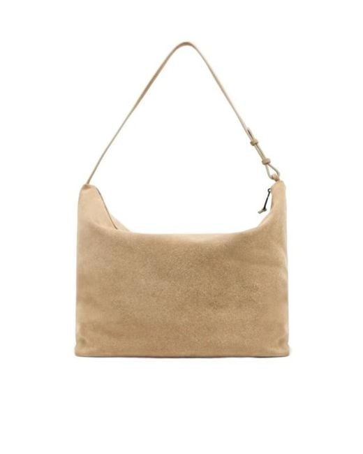 Emporio Armani White Zip Shoulder Bag