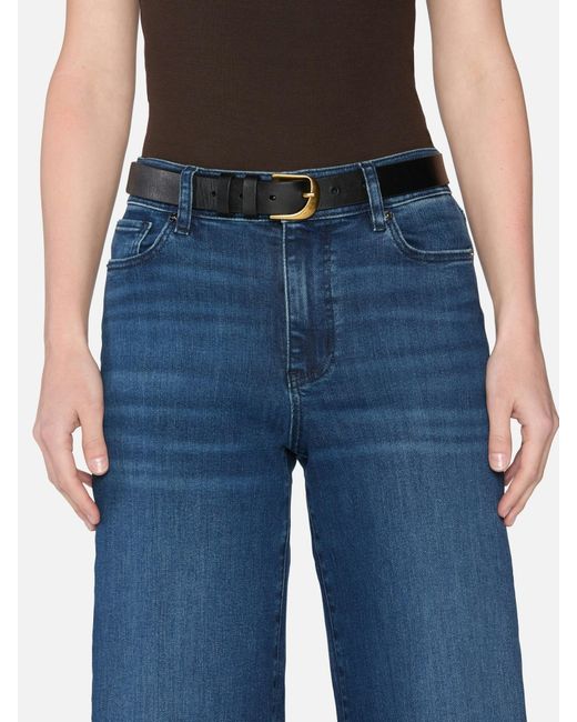 FRAME Blue Five-Pocket Jeans