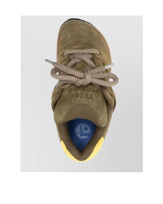 Birkenstock Green 1774 Lace-Up Sneakers for men