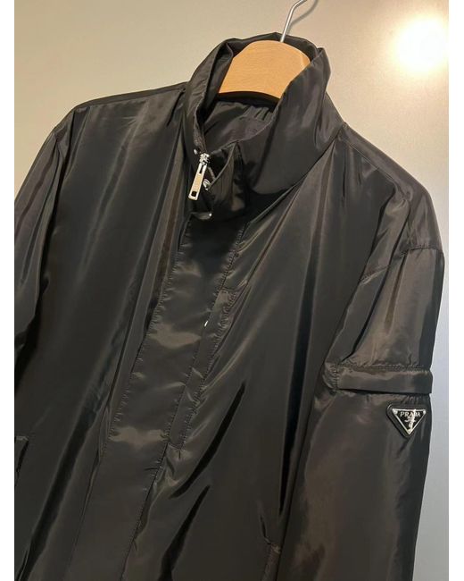 Prada Black Long Sleeve Casual Jacket for men