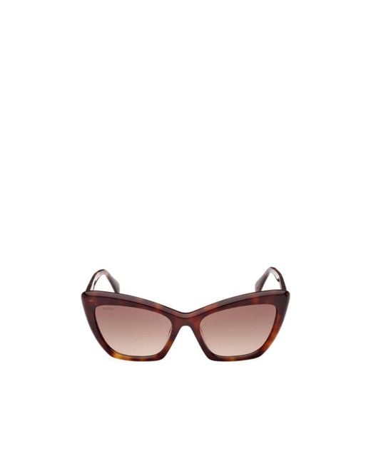 Max Mara Pink Logo Sunglasses