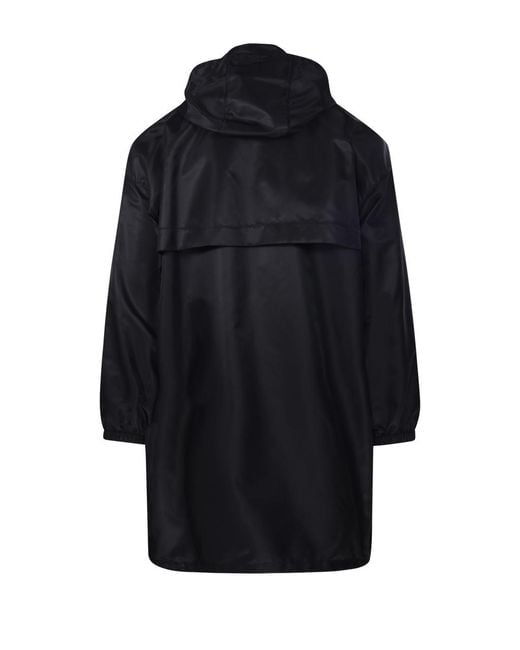 Saint Laurent Blue Hooded Parka for men