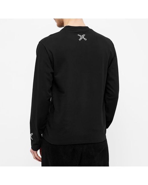 KENZO Black Sport Big X Sweatshirt for men
