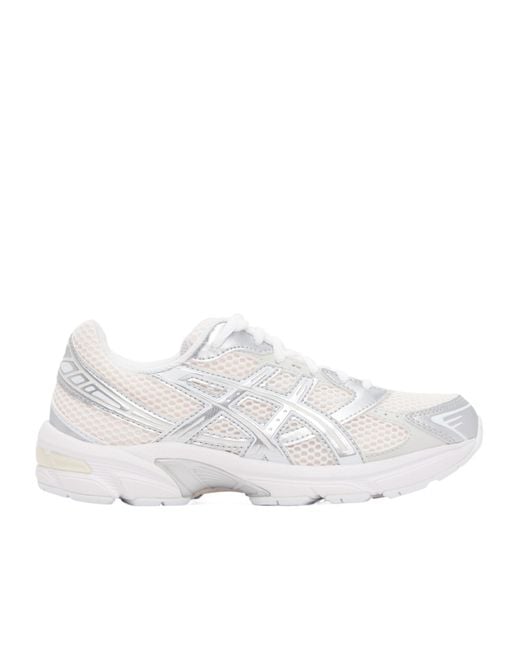 Asics White Gel 1130 Lace-Up Sneakers for men