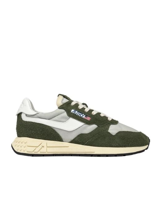 Autry Green Reelwind Low Sneakers for men