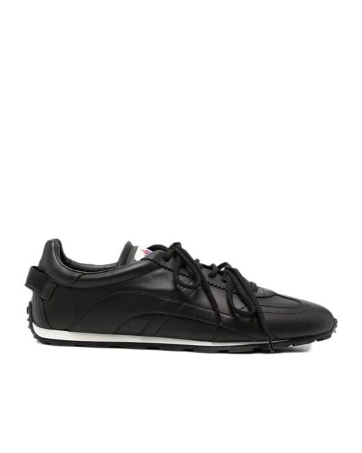 DSquared² Black Lace-Up Low-Top Casual Shoes for men