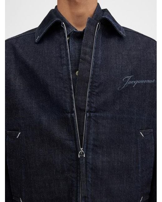 Jacquemus Blue Denim Jacket