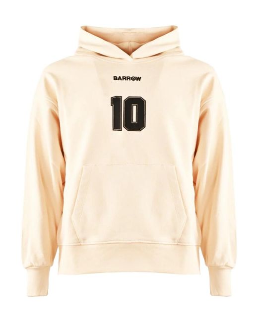 Barrow Natural Bear Printed Hoodie for men