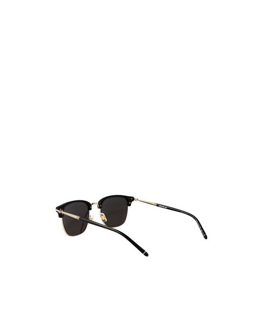 Montblanc Multicolor Eyewear Square Frame Sunglasses for men