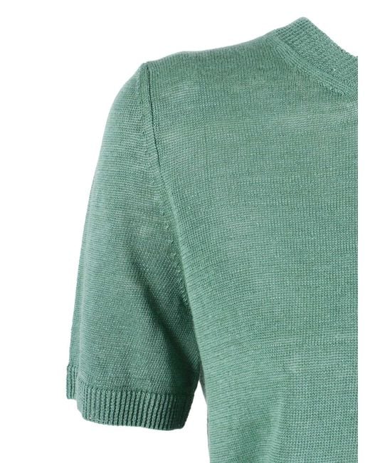 Weekend by Maxmara Green Wkdpancone Crewneck Jumper