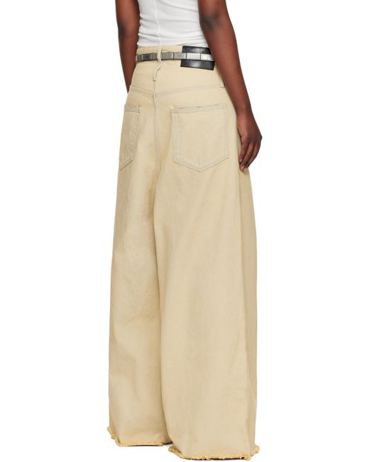 Lu'u Dan Natural Dumpster Jeans for men