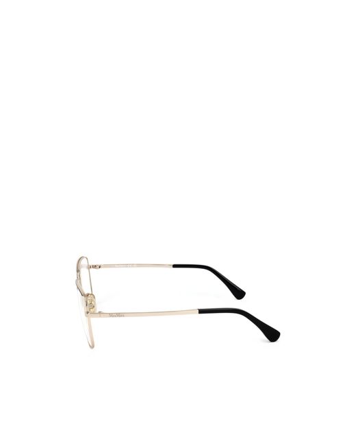 Max Mara Multicolor Rectangle Frame Glasses