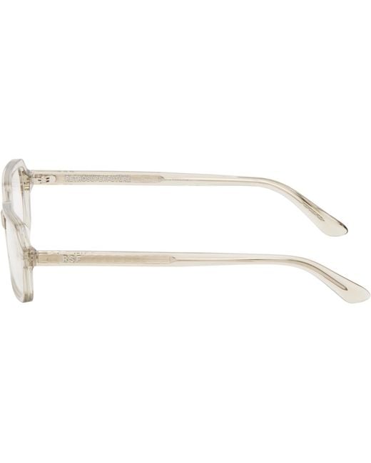 Retrosuperfuture White Numero 151 Plano Lens for men