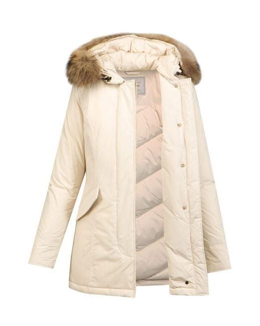 Woolrich Natural Luxury Arctic Racoon Parka