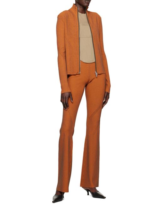 Dion Lee Brown Angled Rib Sweater for men