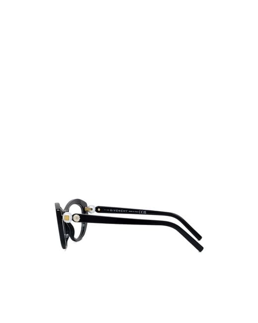 Givenchy White Eyewear Cat-Eye Frame Glasses