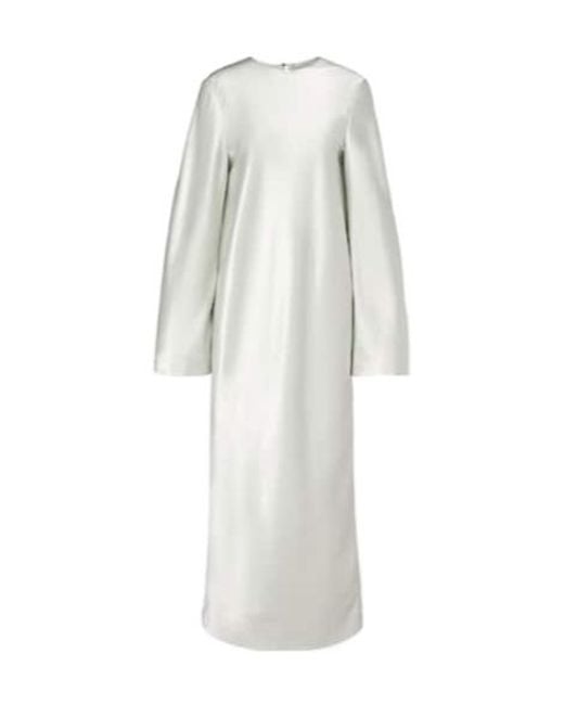 Calvin Klein White Alba Maxi Dress
