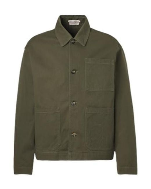 J.W. Anderson Green Front Button Jacket for men