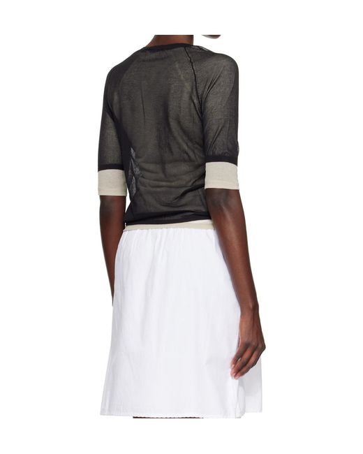 Paloma Wool Black Short-Sleeved Knitwear