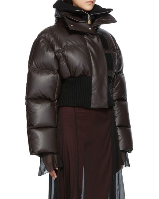 Givenchy Black Short Quilted Down Jacket