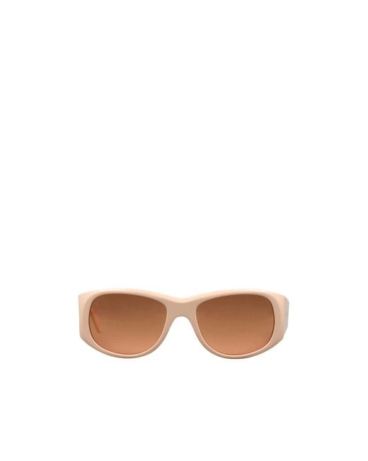 Marni Brown Solid Color Sunglasses