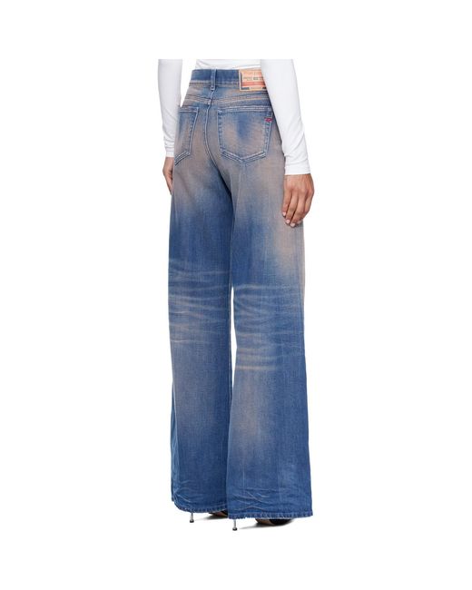 DIESEL Blue Belt-Loop Jeans