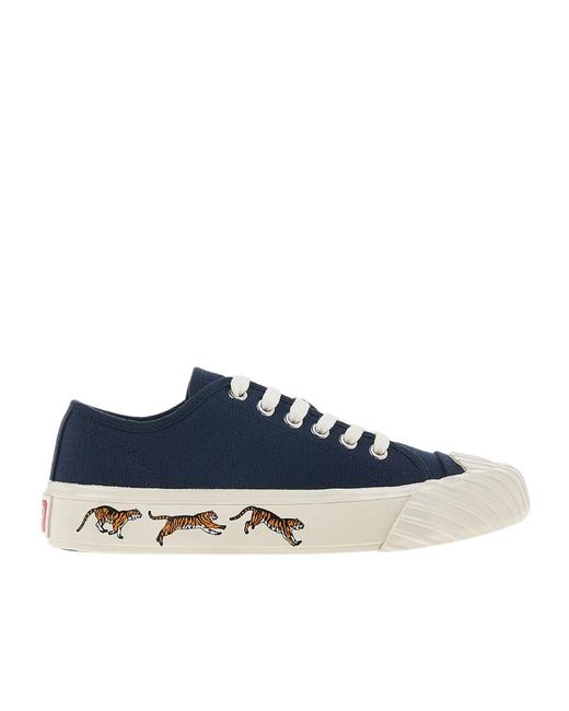 KENZO Blue School Trainers
