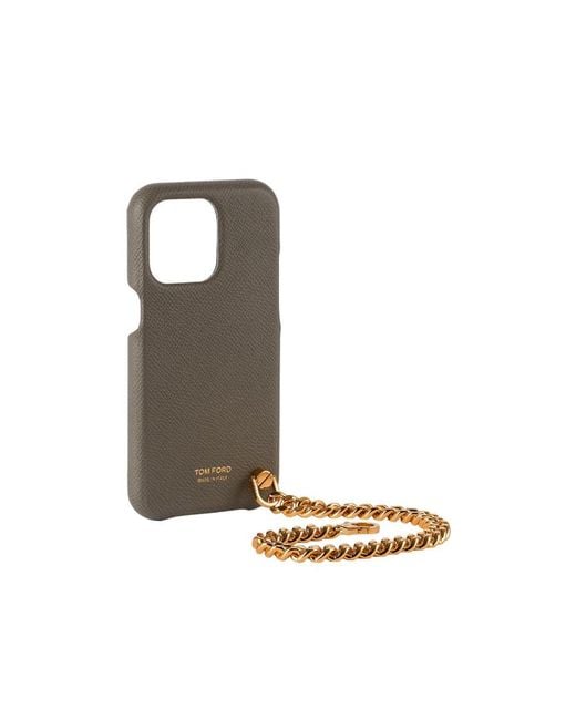 Tom Ford White Iphone 12 Mobile Phone Case for men