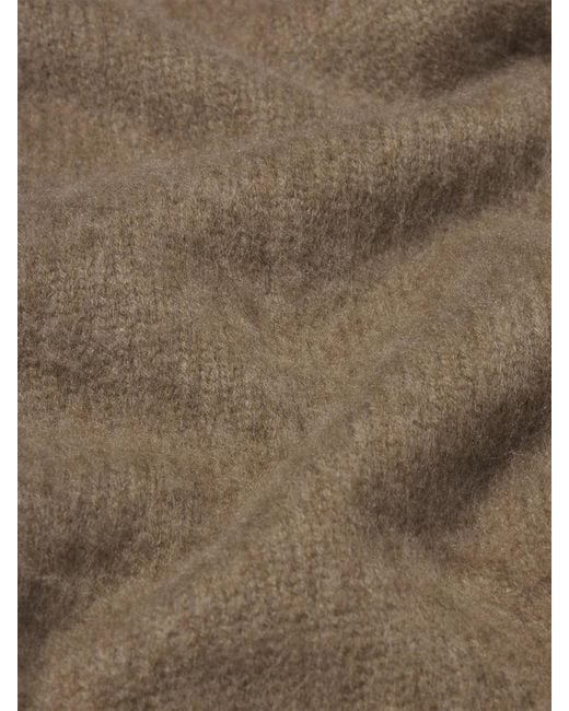 FRAME Brown V-Neck Sweater for men